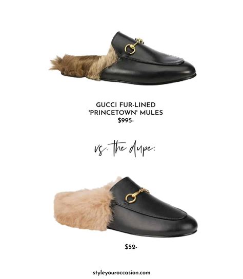 gucci mules dupe uk|gucci loafer mules.